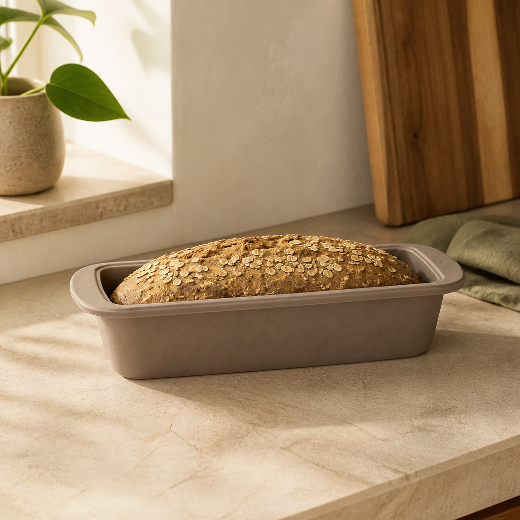 Forma de Silicone para Pão ambientado em uma casa organizada